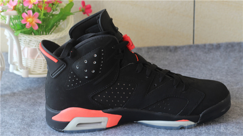 Authentic Air Jordan 6 Retro Black Infrared